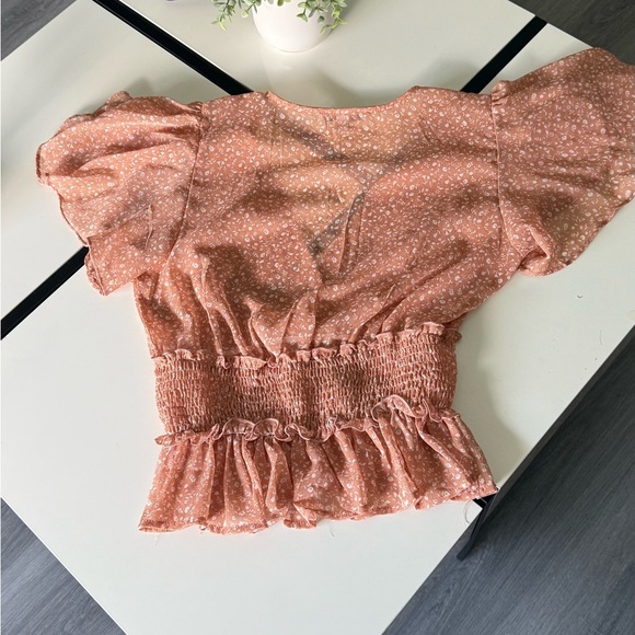 Blashe Women's Brown Blouse - Picture 3 of 7